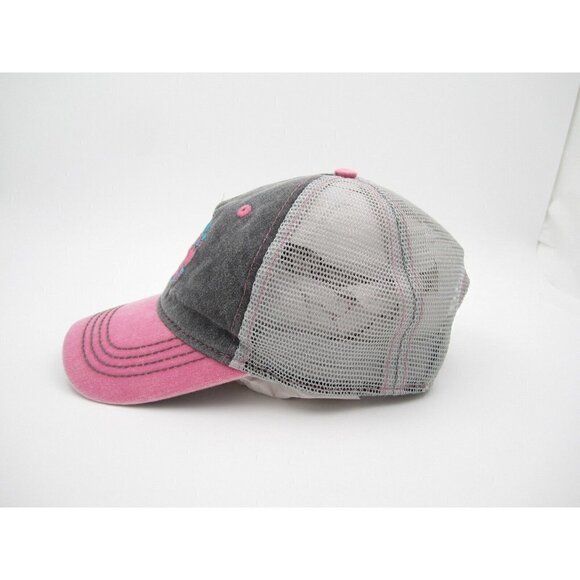 Women's "Get Off My Tail"  Mesh Embroidered Adjustable Snapback Hat (A) - Picture 2 of 6